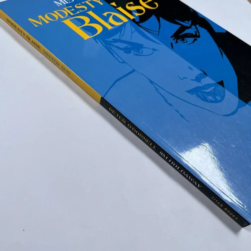 Modesty Blaise Mister Sun Paperback Comic Peter O'Donnell Titan‎ Books 2004 Rare